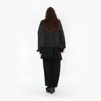 AKH Fashion Jacke 118 Crushed, Schwarz