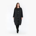 AKH Fashion Kleid 6695 Crushed, Schwarz