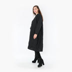 AKH Fashion Kleid 6695 Crushed, Schwarz