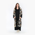Veste AKH 6930, Blanc-Noir-Cognac
