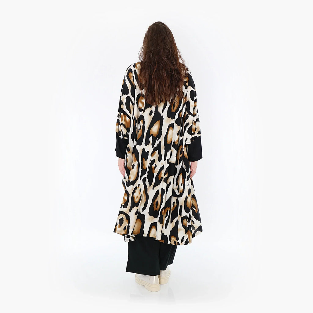 Veste AKH 6930, Blanc-Noir-Cognac