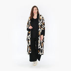 Veste AKH 6930, Blanc-Noir-Cognac