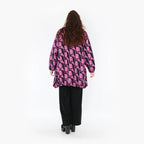 AKH 6270 Jacket, Black-Fuchsia