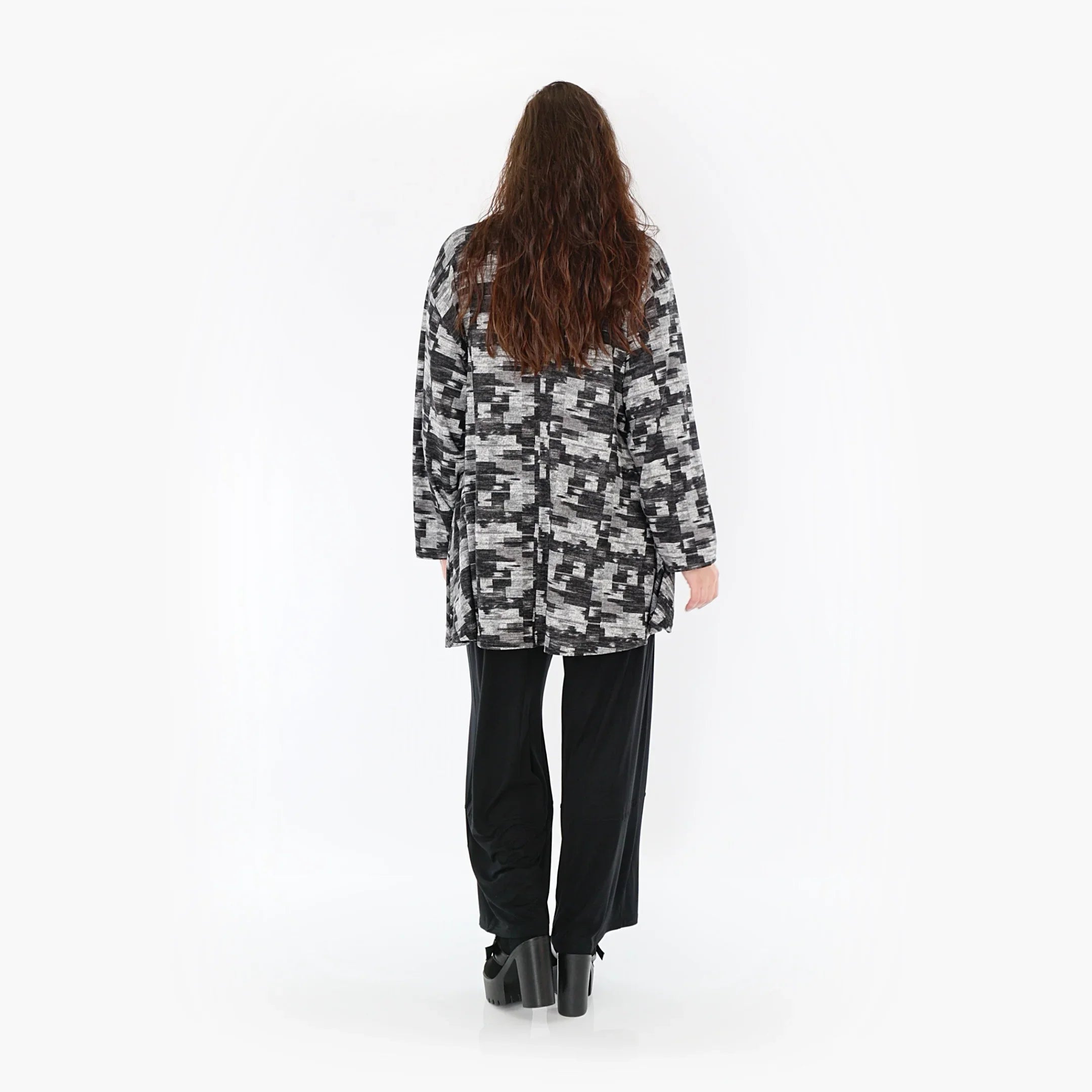 AKH Fashion Shirt 1892 Adriana, Dunkelgrau/Grau