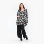 AKH Fashion Shirt 1892 Adriana, Dunkelgrau/Grau