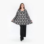 AKH Fashion Shirt 1892 Adriana, Dunkelgrau/Grau