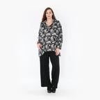 AKH Fashion Shirt 3019 Adriana, Dunkelgrau/Grau
