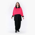 AKH Fashion Überwurf 2336 Strick, Fuchsia