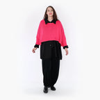 AKH Fashion Überwurf 2336 Strick, Fuchsia