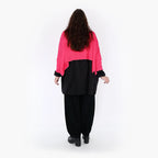 AKH Fashion Überwurf 2336 Strick, Fuchsia