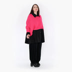 AKH Fashion Überwurf 2336 Strick, Fuchsia