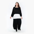 AKH Fashion Überwurf 2336 Strick, Schwarz