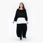 AKH Fashion Überwurf 2336 Strick, Schwarz