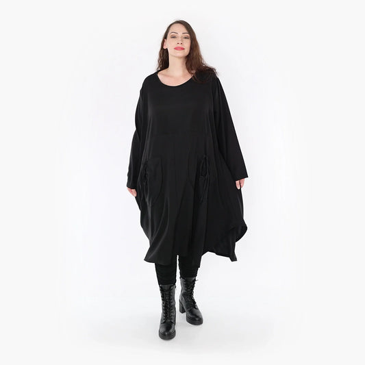 AKH 6025 Kleid, Schwarz