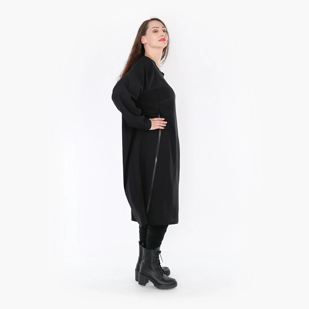 AKH 6942 Kleid, Schwarz