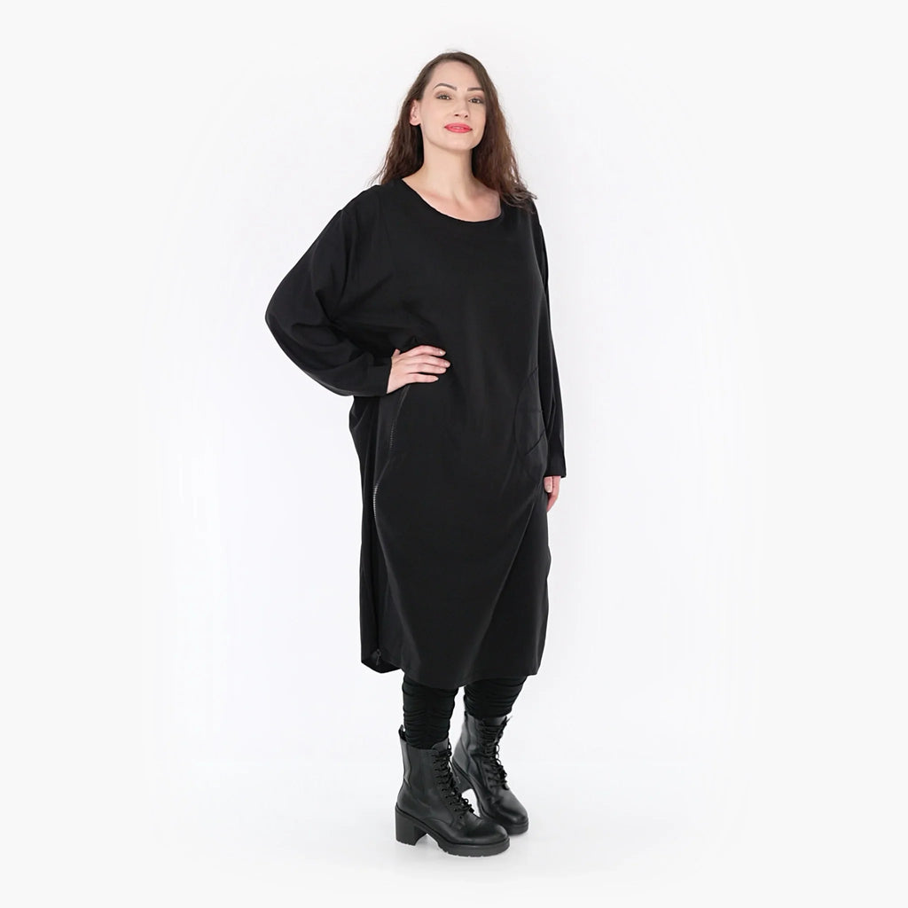 AKH 6942 Kleid, Schwarz