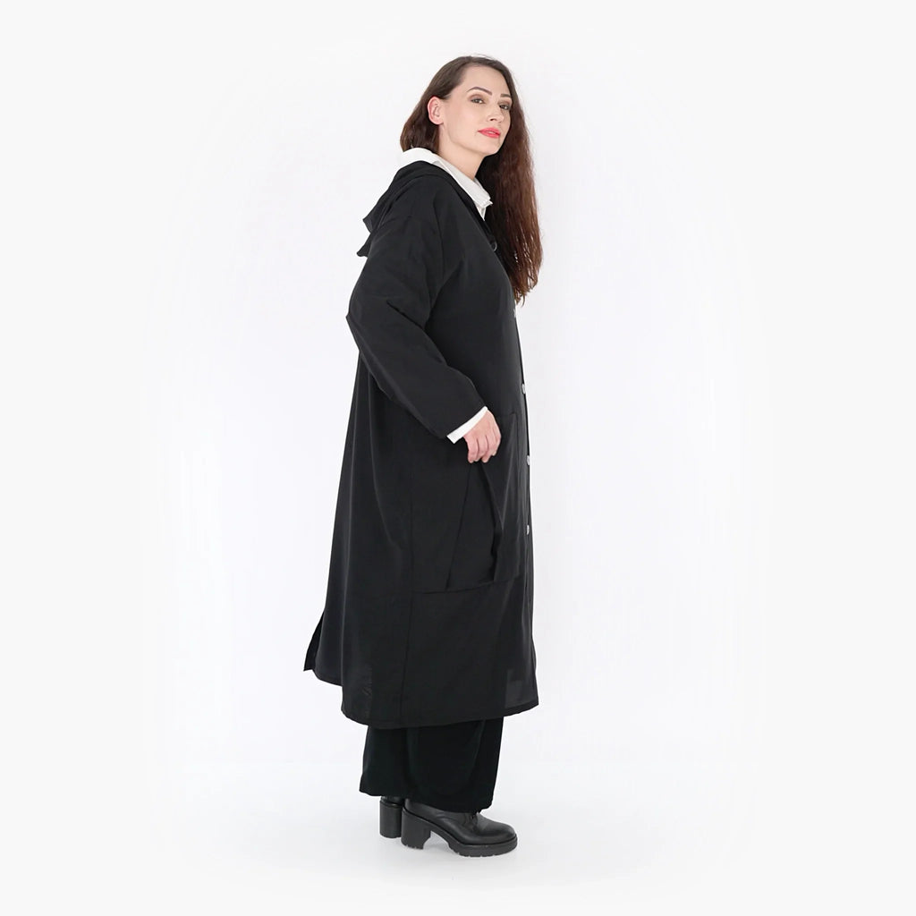 AKH Fashion Mantel 6976 Poca, Schwarz