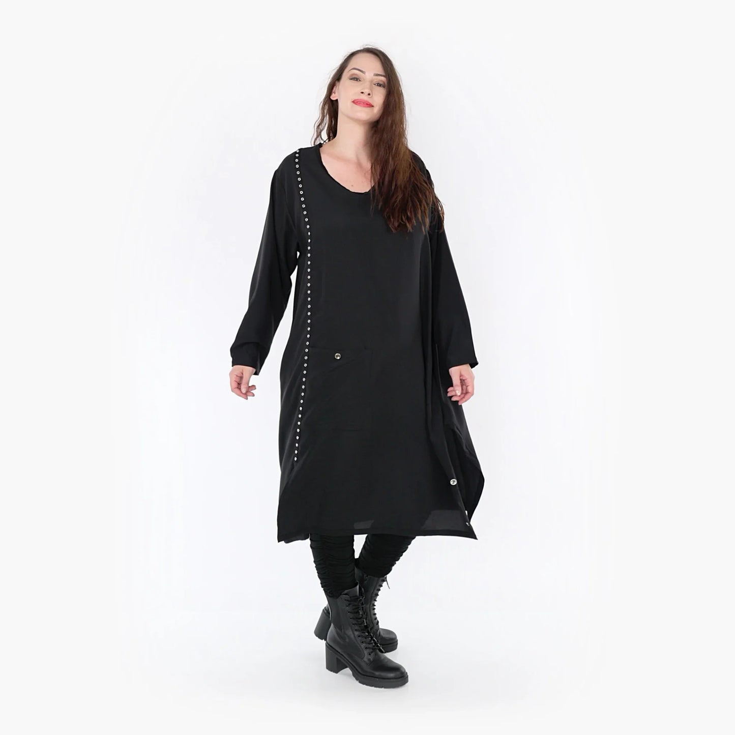 AKH 6982 Kleid, Schwarz