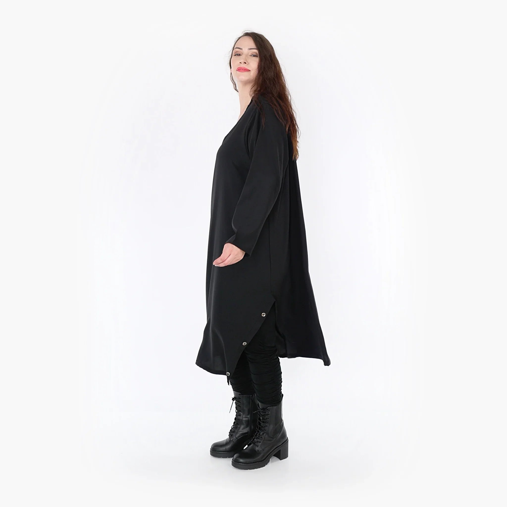 AKH Fashion Kleid 6982 Poca, Schwarz