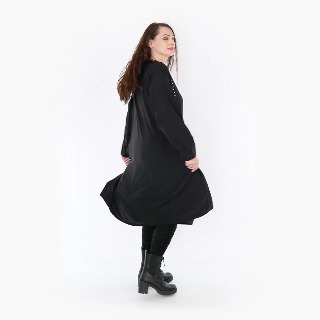 AKH Fashion Kleid 6982 Poca, Schwarz