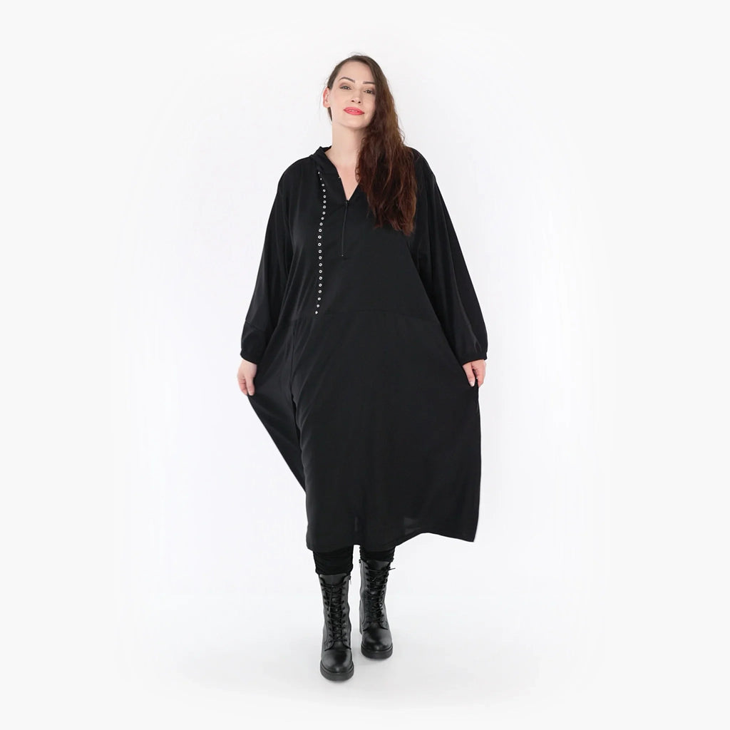 AKH Fashion Kleid 6983 Poca, Schwarz