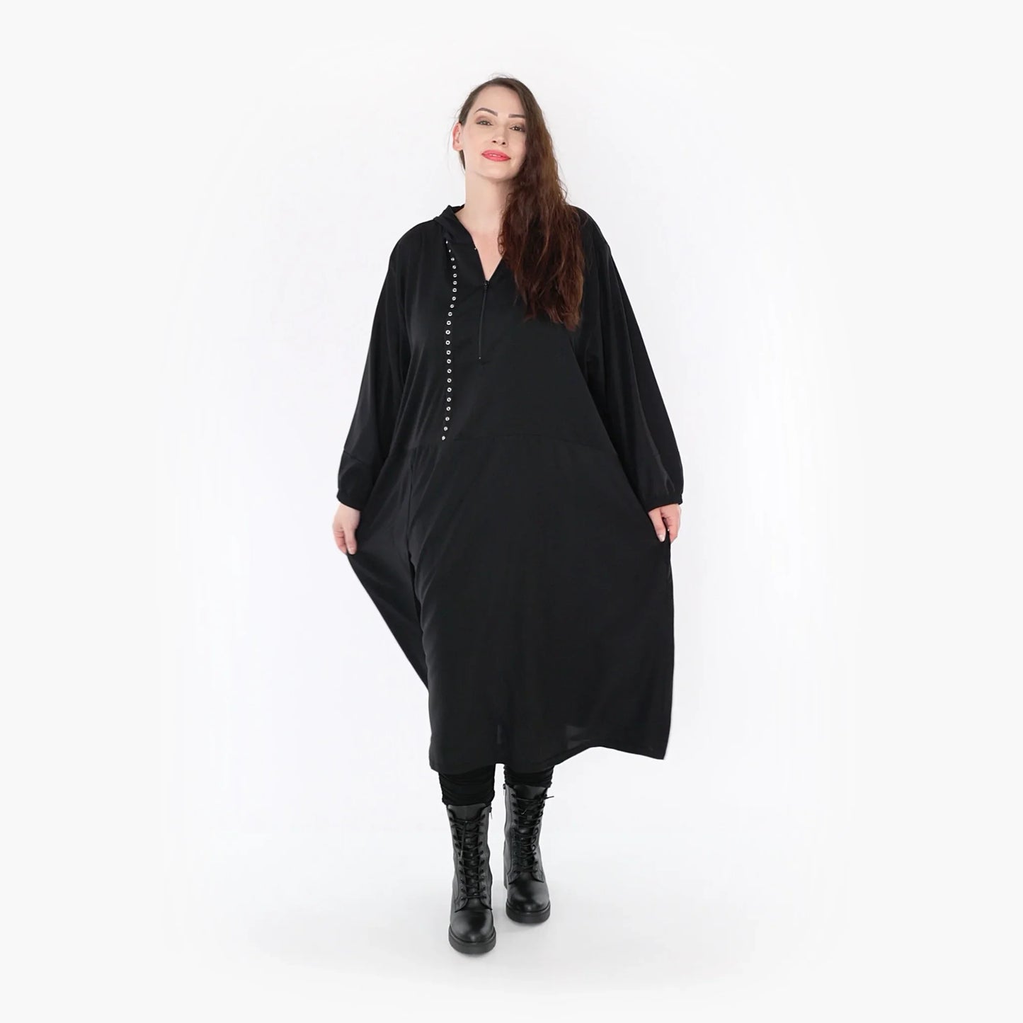 AKH 6983 Kleid, Schwarz