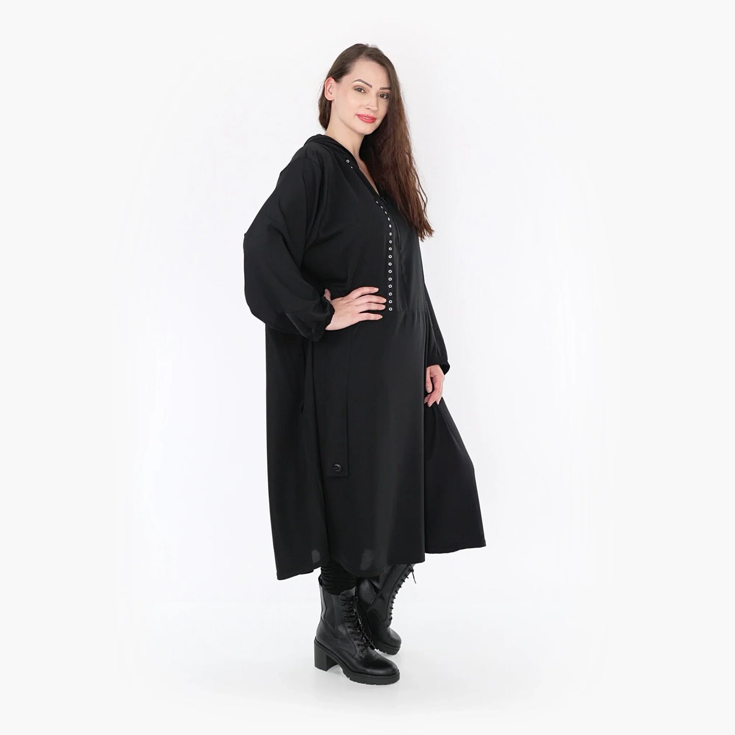 AKH 6983 Kleid, Schwarz