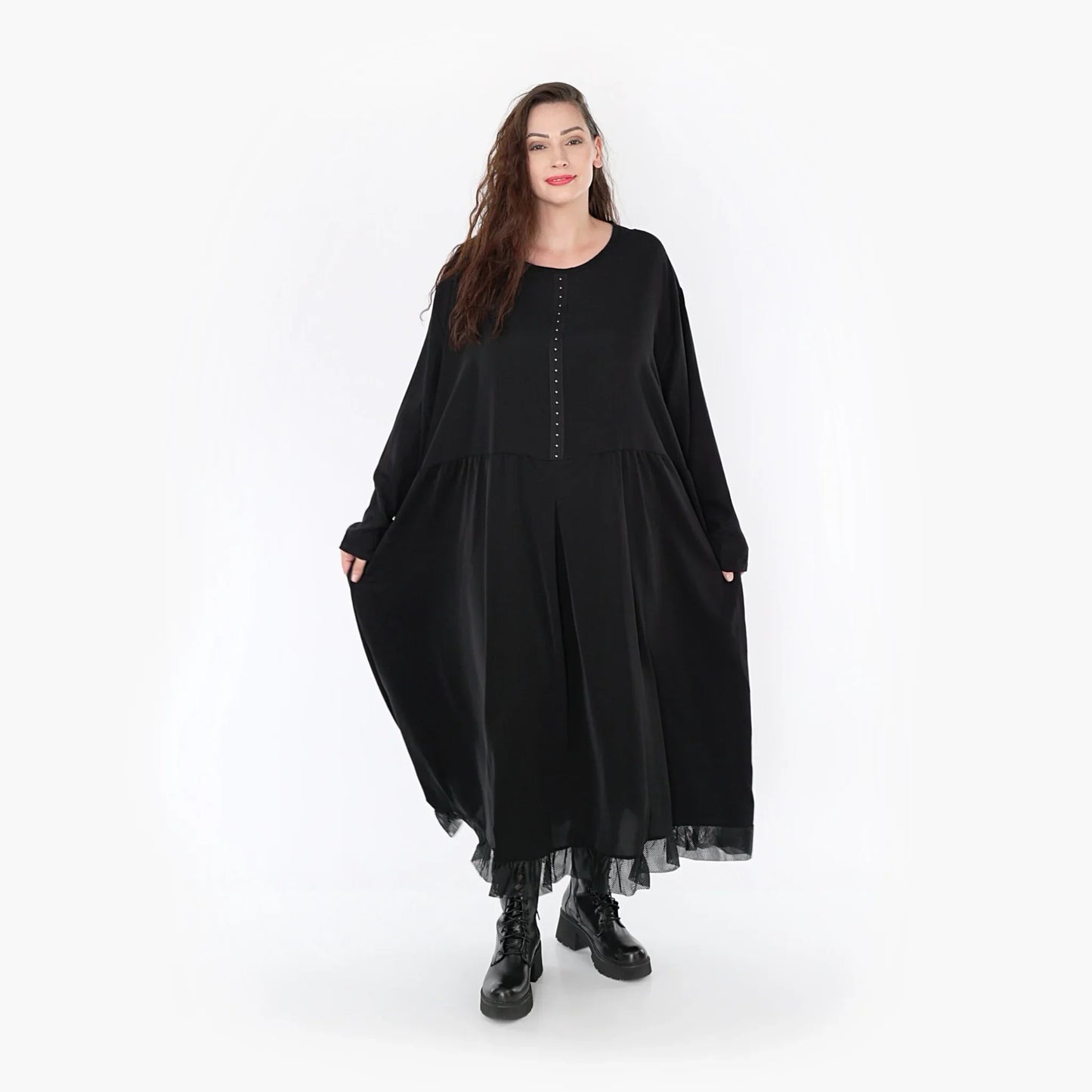 AKH 6984 Kleid, Schwarz