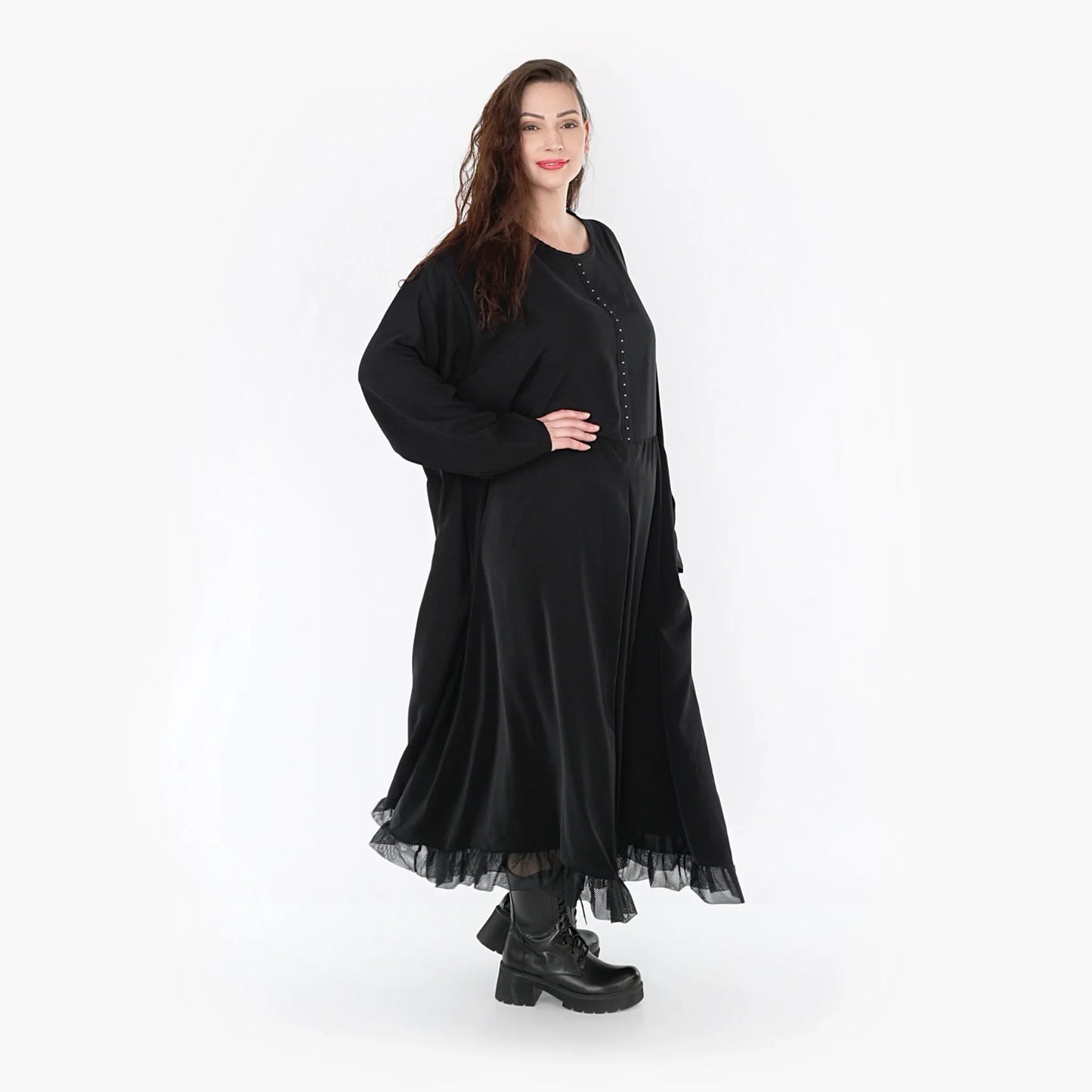 AKH 6984 Kleid, Schwarz