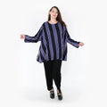 AKH Fashion Shirt 593 Alba, Blau/Marine/Weiß
