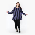 AKH Fashion Shirt 593 Alba, Blau/Marine/Weiß
