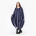 AKH Fashion Kleid 1926 Alba, Blau/Marine/Weiß