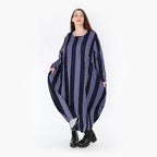 AKH Fashion Kleid 1926 Alba, Blau/Marine/Weiß