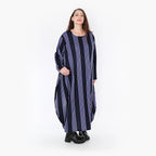 AKH Fashion Kleid 1926 Alba, Blau/Marine/Weiß