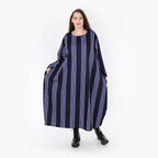 AKH Fashion Kleid 1926 Alba, Blau/Marine/Weiß