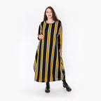 AKH Fashion Kleid 1926 Alba, Gelb/Schwarz/Weiß