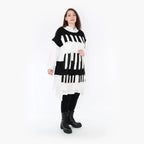 AKH Fashion Überwurf 2415 Huller, Schwarz/Weiß