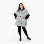 AKH Fashion Überwurf 2416 Huller, Grau