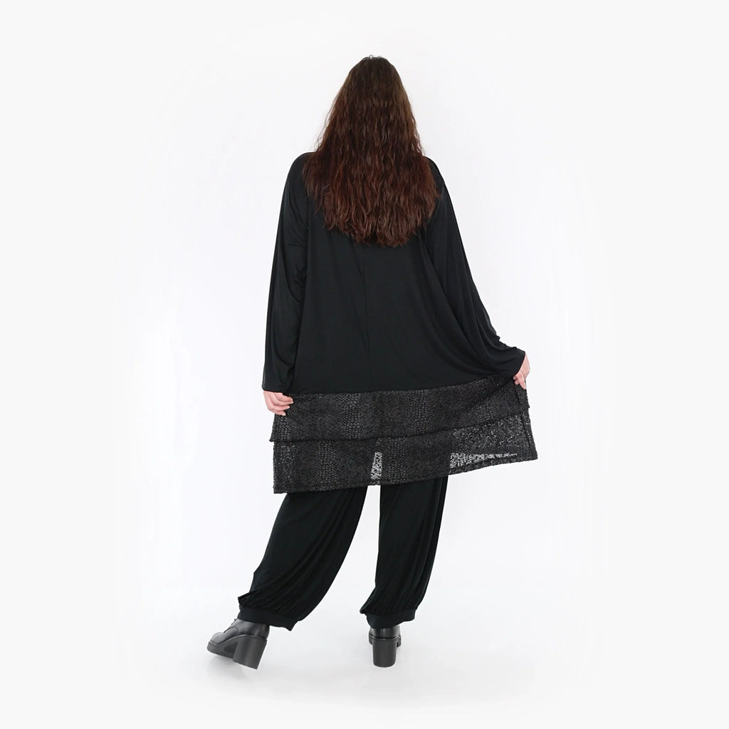 AKH Fashion Shirt 6890 Nina, Schwarz