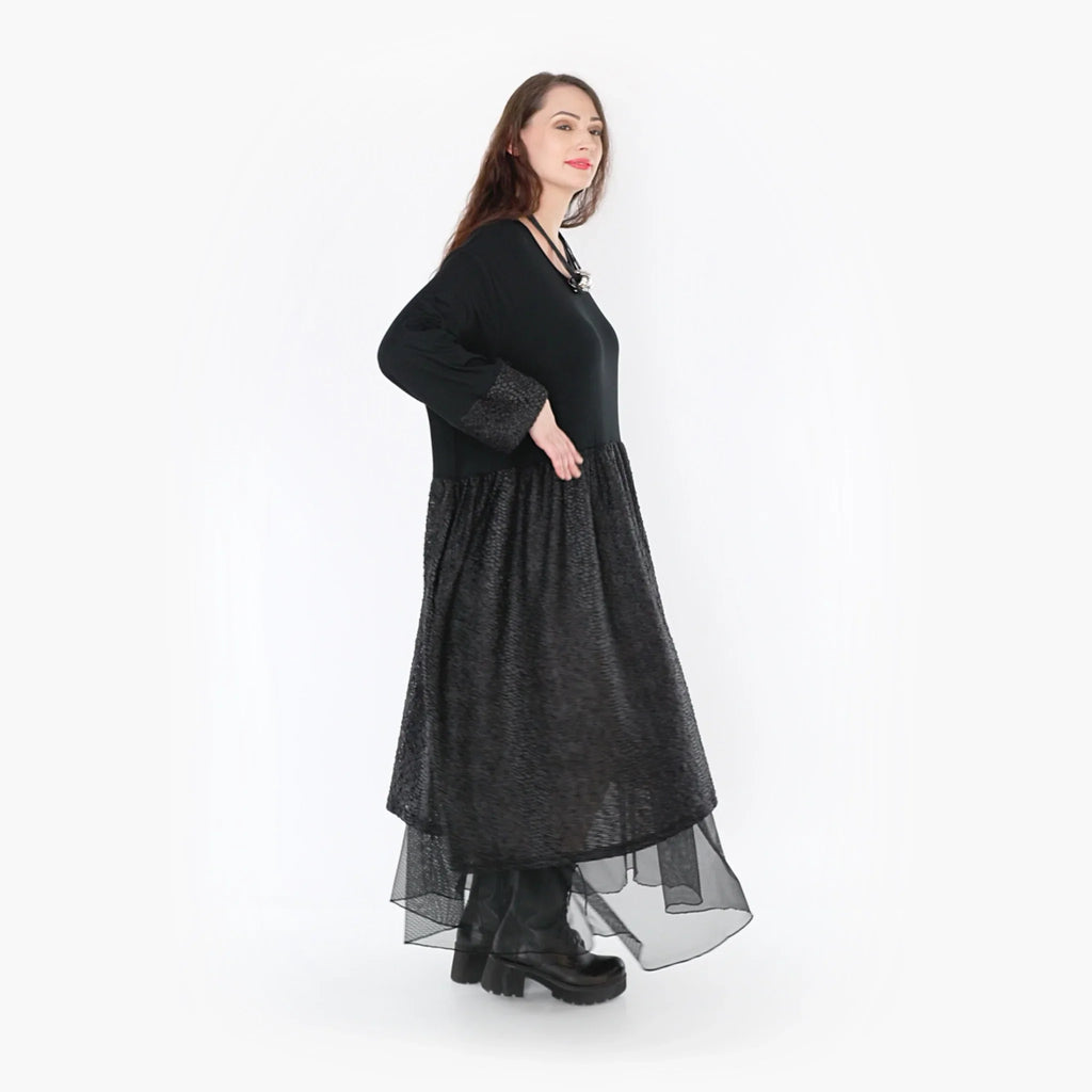 AKH Fashion Kleid 6967 Nina, Schwarz