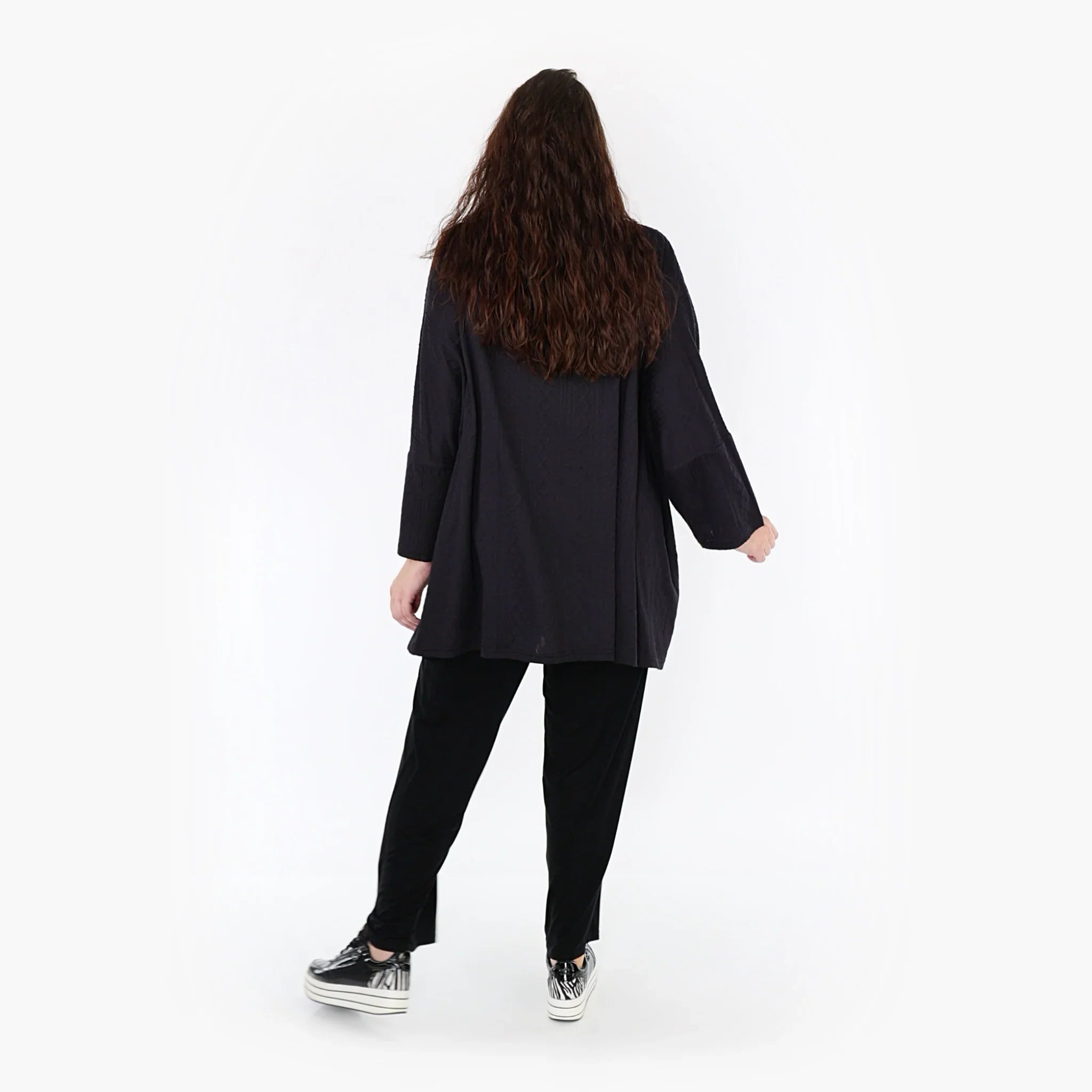 AKH Fashion Shirt 6973 Avery, Schwarz