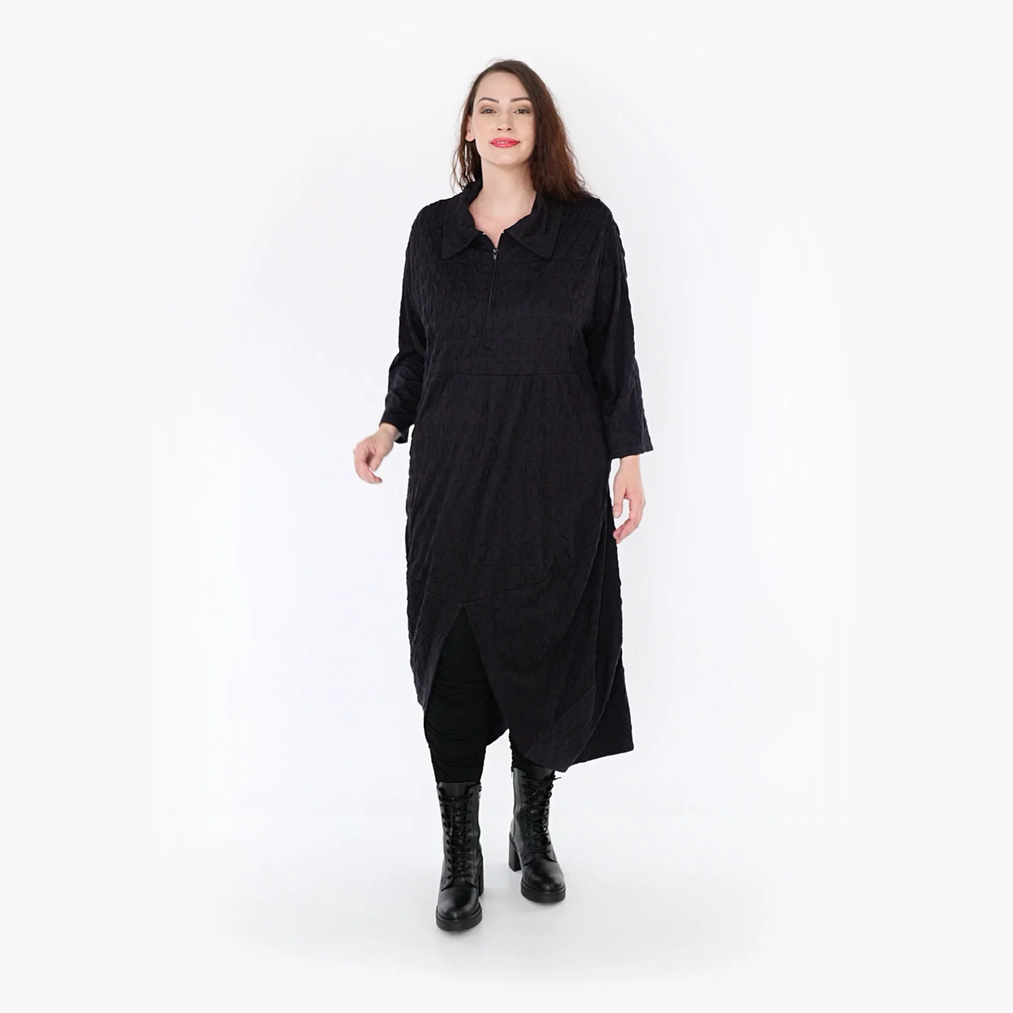 AKH Fashion Kleid 6975 Carmen, Schwarz