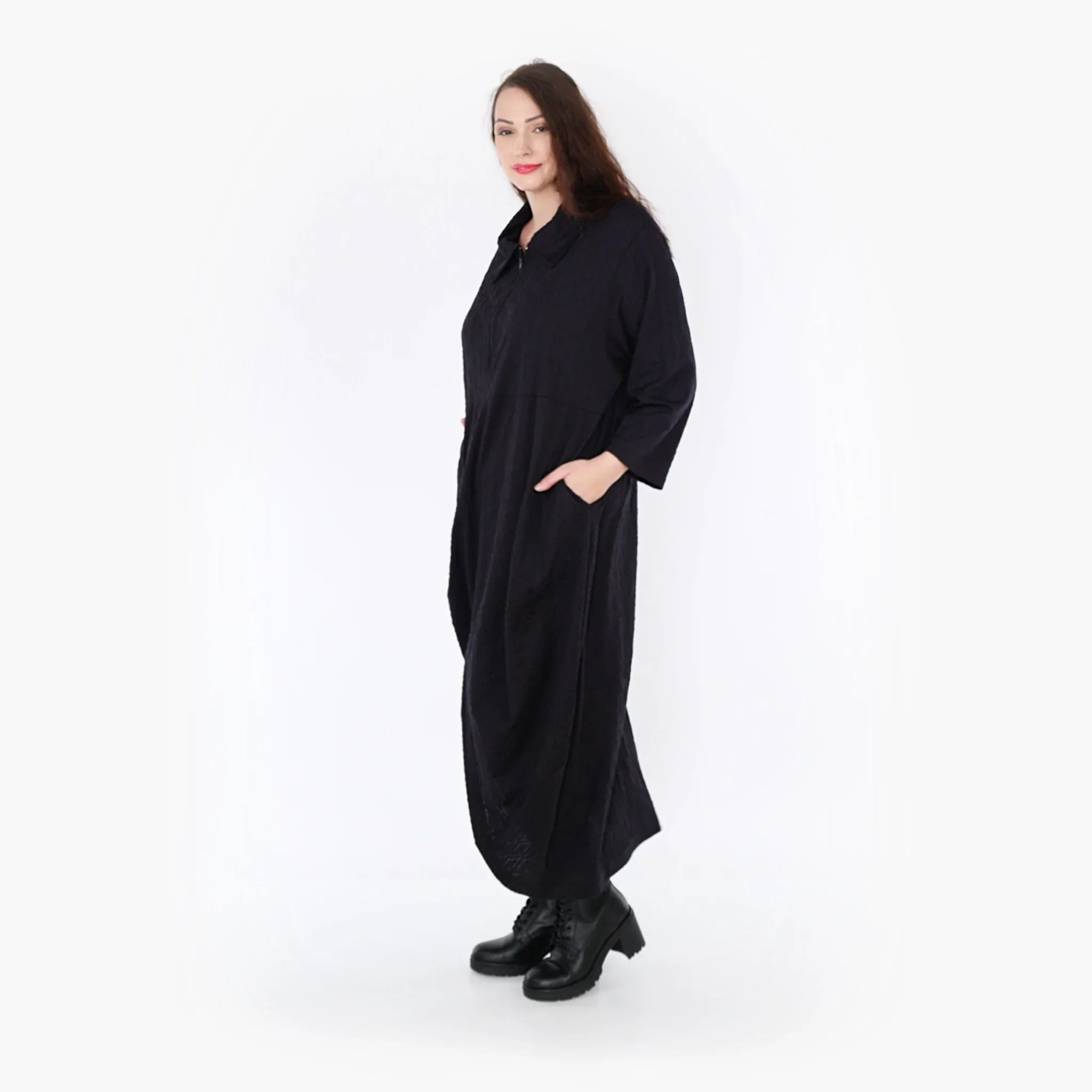 AKH Fashion Kleid 6975 Mila, Schwarz