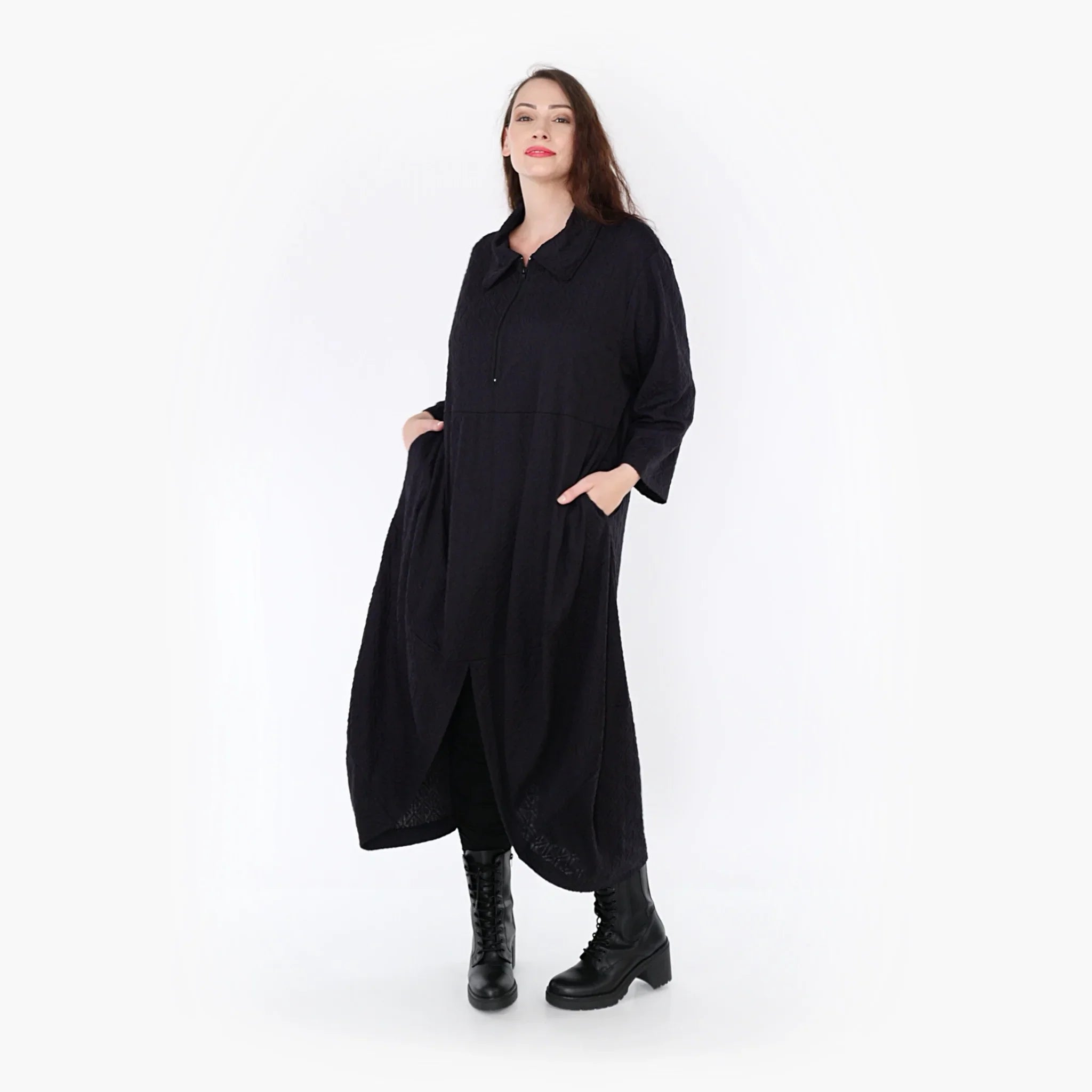 AKH Fashion Kleid 6975 Mila, Schwarz