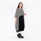AKH Fashion Kleid 2326 Warmy, Schwarz
