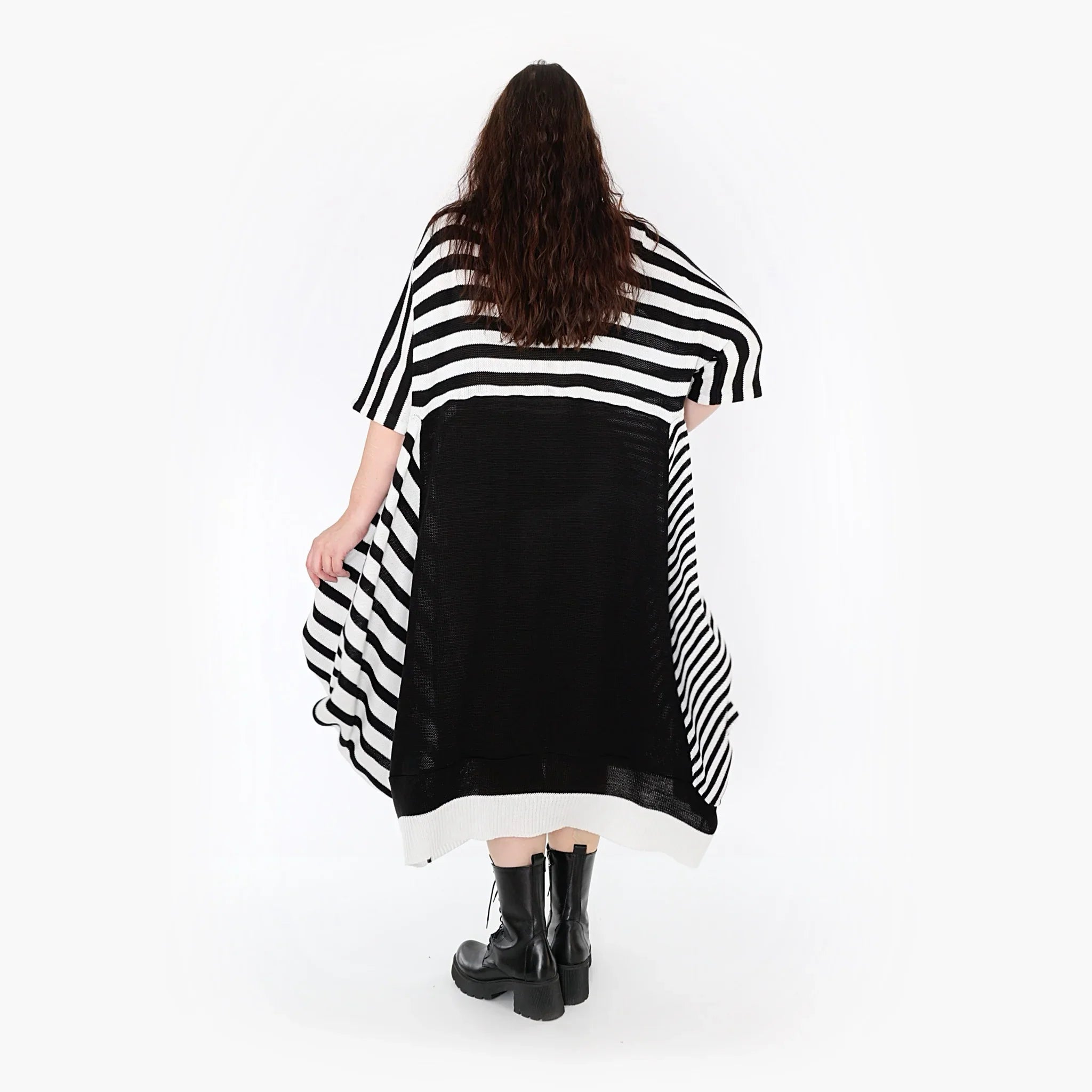 AKH Fashion Kleid 2326 Warmy, Schwarz