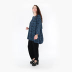 AKH Fashion Shirt 593 Hania, Petrol/Black