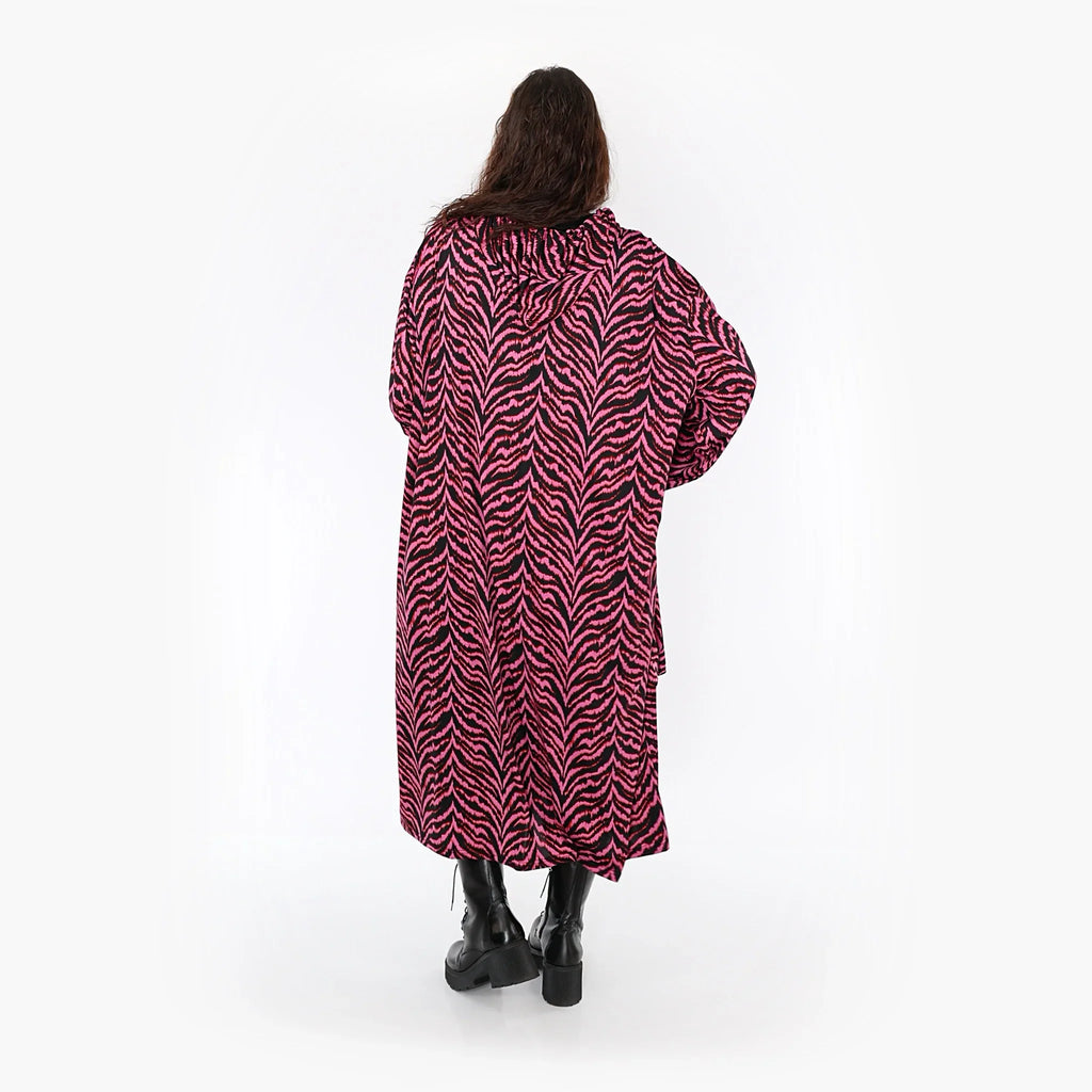 AKH Fashion Mantel 6976 Hania, Fuchsia/Schwarz
