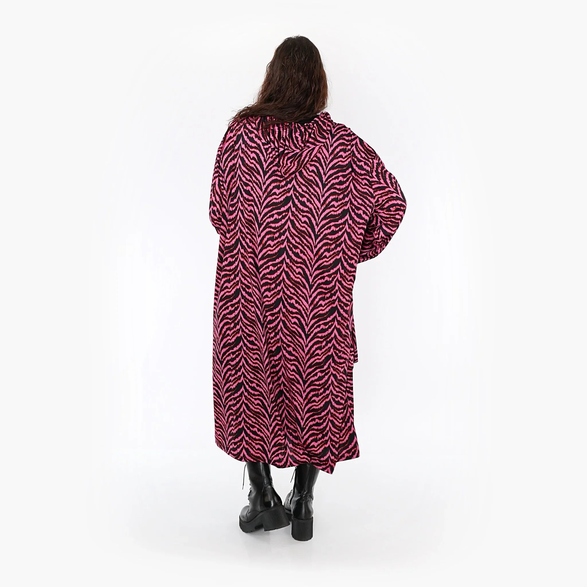 AKH Fashion Mantel 6976 Hania, Fuchsia/Schwarz