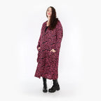 AKH Fashion Mantel 6976 Hania, Fuchsia/Schwarz